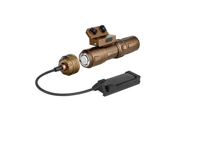 Ліхтар Olight Odin Mini Desert Tan з кріпленням M-LOK Фото 2